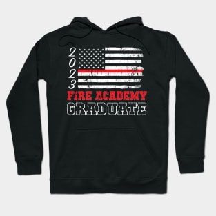 Fire Academy 2023 Graduation - Thin Red Line TShirt Hoodie